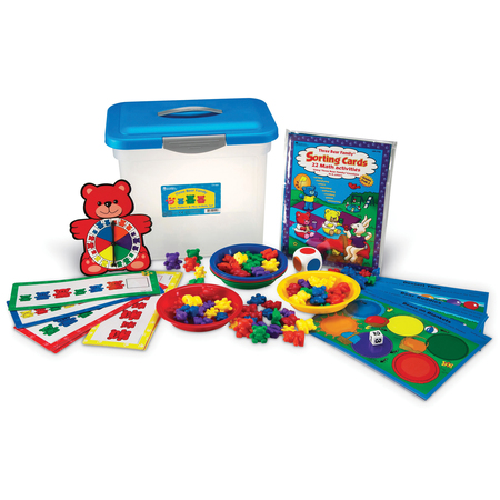 LEARNING RESOURCES Three Bear Family® Sort, Pattern + Play Activity Set 0757